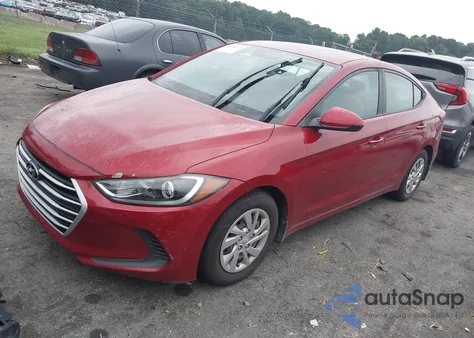 2017 Hyundai Elantra Se z USA, uszkodzony, nr VIN KMHD74LF1HU428616